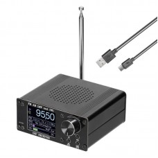 ATS-80 FM AM Radio Frequency Modulation and Amplitude Modulation Radio Receiver with Color Screen