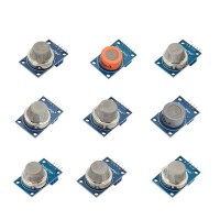 9PCS MQ-2/3/4/5/6/7/8/9/MQ135 Smoke Sensor Module High Quality Gas Detector for Arduino