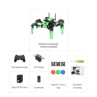 Hiwonder JetHexa ROS Hexapod Robot (Standard Kit w/ Monocular Camera) Supports Wireless Controller