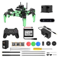 Hiwonder JetHexa ROS Hexapod Robot Smart Robot Advanced Kit with Depth Camera for Mapping Navigation