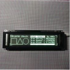 6.1 Inch 256x50 VFD Display Module Graphical Dot Matrix Display Developer Kit for Arduino STM32