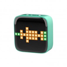 5W BT5.0 True Wireless Stereo Bluetooth Speaker Mini Speaker Rechargeable LED Speaker (Green)