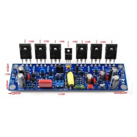 L150W Amplifier Board Mono Finished Board 50~200W DC±25~60V MOSFET Field-Effects Transistor without Radiator