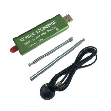 24MHz - 1.7GHz Software Defined Radio RTL2832U + R828D Full Band RTL-SDR SDR Receiver TCXO 0.5PPM with Antenna