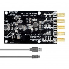 10K-1GHz SDR Receiver Board 10MHz Bandwidth SDR Radio Receiver AM FM SSB SSTV ISS + Data Cable