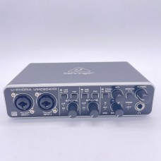 UMC204HD Original 24Bit 2x4 USB MIDI/Audio Interface External Sound Card w/ Mic Preamp for Behringer