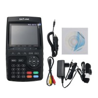 Original SATLINK WS-6916 DVB-S S2 HD Satellite Finder Meter with MPEG-2 MPEG-4