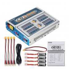 EV-PEAK CQ3 100W 10A 1-6S Battery Balance Charger for LiPo LiFe NiMH NiCd Battery