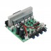 3-CH Subwoofer Amplifier Board 2.1 Amplifier Board 100W*2 + 120W*1 Fan Cooling            