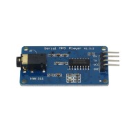 YX5300 MP3 Player Module MP3 Player Board Voice Serial Port Control Music Module TF Card Slot