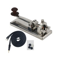 Telegraph Key Morse Key CW Key Ham Radio Key Manual CW Keyer For Morse Code Practices DIY Uses