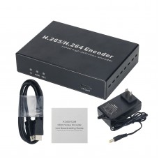 ON-DMI-16E HDMI Video Encoder H.265/H.264 Encoder RTMP For IPTV PC Recording CCTV NVR Live Streaming