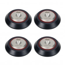 Audio Bastion 4PCS X-PAD Pro Speaker Spike Pads Audio Speaker Spike Shoes Load Capacity 100KG