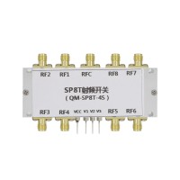 QM-SP8T-4S 10M-4GHz SP8T Switch RF Switch Microwave Switch Featuring Low Insertion Loss