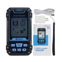 WangGan S8 GNSS Survey Instrument Land Meter w/ Navigation Function Measures Area Distance Altitude