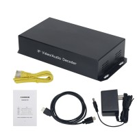 GOSAFE-DE6509S H.265 H.264 16 Channel Network Monitoring Video Decoder with HDMI and VGA Output Interface