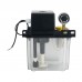2L 110V Automatic Lubrication Pump Dual Display & Pressure Gauge for CNC Machines & Oil Pump Lathes