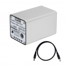 9V 5F Super Capacitor Power Filter Module for Hifi Line Filter EMI Filter DC2.1 Input Output Ports