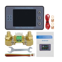 VA9820S 200A Coulometer Battery Capacity Manager DC Voltage Current Meter 2.4-Inch Color LCD Monitor