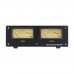 Black MIC-73 Voice Control Square Analog VU Meter Wire-free with Aluminum Alloy Panel and LED Warm Backlight