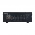 Black MIC-73 Voice Control Square Analog VU Meter Wire-free with Aluminum Alloy Panel and LED Warm Backlight