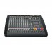 PM1000-3 Powered Mixer Professional Mixing Console Audio Mixer 2x1200W Output for Dynacord DJ Stage