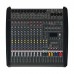 PM1000-3 Powered Mixer Professional Mixing Console Audio Mixer 2x1200W Output for Dynacord DJ Stage