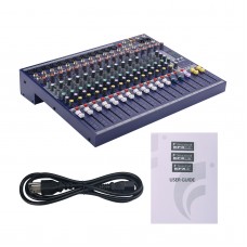 EFX12 12-channel Mixing Console Live Sound Audio Mixer with Built-in 24bit Effects for Stage