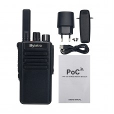 5KM POC Radio Walkie Talkie Portable Handheld Transceiver with One-year Free Account for Real-ptt