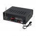 AV-326BT 200W+200W Professional Digital ECHO Mixer Power Amplifier FM Radio for Home Vehicle Use