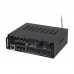 AV-326BT 200W+200W Professional Digital ECHO Mixer Power Amplifier FM Radio for Home Vehicle Use