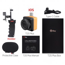 Original T2S Plus T2S+ Phone Thermal Imager Thermal Imaging Camera Night Vision w/ 8mm Lens for iOS