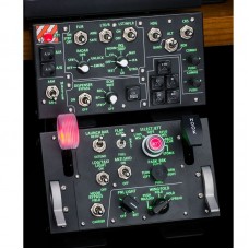 WINWING PTO Panel + PCR Panel Combat Ready Panel Cockpit for DCS F18 F14 Flight Game Simulation