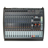 PMP6000 1600W 20-Channel Powered Mixer Original Mixing Console w/ Dual Processor for Behringer
