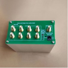SMA Port 0.1Vpp-5Vpp Frequency Divider Distribution Amplifier 15dBm Clock Distributor with 8-Channel Output