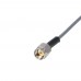 Microwave 1m RF Coaxial Cable SMA Male to SMA Male Connector Stable Amplitude and Phase Testing Cable