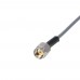 Microwave 1.5m RF Coaxial Cable SMA Male to SMA Male Connector Stable Amplitude and Phase Testing Cable