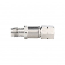 Microwave Stainless Steel RF Connector 2.4mm-JK Male to Female High Frequency RF Adapter 50ohm DC-50GHz