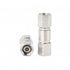 Microwave High Quality RF Connector 2.4mm-JJ Male to Male High Frequency RF Adapter 50ohm DC-50GHz