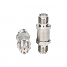 Microwave Stainless Steel RF Connector SMA-KK Female to Female 18G High Frequency RF Adapter 50ohm DC-26.5GHz
