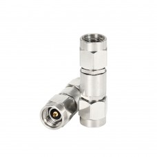Microwave Stainless Steel RF Connector 3.5MM-JJ Male to Male High Frequency RF Adapter 50ohm DC-26.5GHz