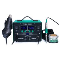 YIHUA 862BD+ Dual Digital Display Anti-Static Soldering Station High Power 2 In 1 Soldering Station