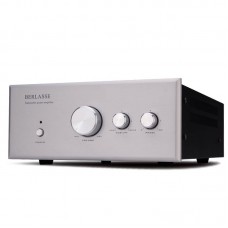 Silvery WS-01 HiFi Audio Power Amplifier High Power Passive Bass Power Amplifier for Home 5.1/2.1 Stereo System