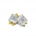 2000 - 8000MHz Power Divider One to Two Microstrip RF Power Splitter with SMA Female Connector