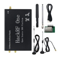 HackRF One R9 V1.9.1 1MHz-6GHz Software Defined Radio Platform GPS Simulator w/ Shell Four Antennas