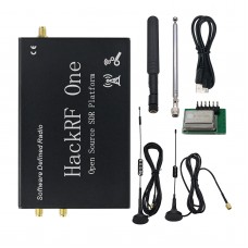 HackRF One R9 V1.9.1 1MHz-6GHz Software Defined Radio Platform GPS Simulator w/ Shell Four Antennas