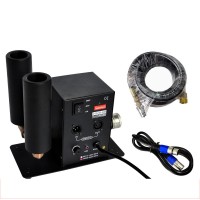 TP-T27B 200W 220V Stage CO2 Vertical Fog Machine Vertical Smoke Machine DMX512 Control w/ Two Tubes