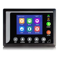 2.8" Configuration Resistive Touch Screen Industrial HMI Display Screen RS485 Replaces Text Display