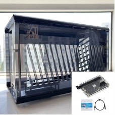 Mini Graphics Card Box Video Card Box + GPU Dock + 60cm/23.6" USB4 Data Cable for Thunderbolt 4 & 3