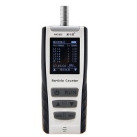 MKS800 Particle Counter Manual2.4 TFT Colored LCD 6-Channel Detection Air Quality Detector for PM2.5/PM10 Tester